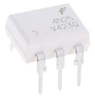 4n25vm onsemi, 4N25VM DC Input Transistor Output Optocoupler, Through Hole, 6-Pin DIP