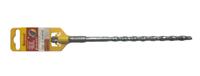 kbps08c Starrett SDS Plus Series Carbide Tipped SDS Plus Drill Bit, 8mm Diameter, 210 mm Overall