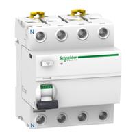 a9r44440 Schneider Electric Acti9 iID RCCB, 40A, 4 Pole, 300mA, Type A, 380 → 415V ac