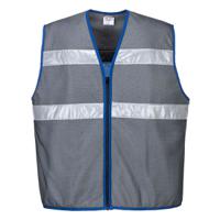 cv01grrlxl Portwest Grey Breathable, Hi-Vis Hi Vis Vest, XL
