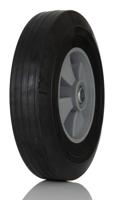 183-0090 RS PRO Black Rubber Corrosion Resistant Trolley Wheel, 600kg