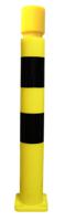 284-7178 RS PRO Black & Yellow Polyurethane Post