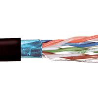 tfcls2004 L-Com TFC Series Twisted Pair Cable, 8 Cores, Screened, 26 AWG, 1000ft, Screened Shield, Cat5e Cable