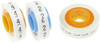 sdr-2-89202 3M Adhesive Cable Markers, White, Pre-printed "2", SDR 2-89202