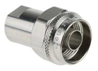 j01020c1276 Telegartner, Plug Cable Mount N Connector, 50Ω, Solder Termination, Straight Body