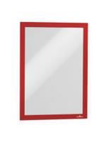 4872-03 Durable DURAFRAME® Red A4 Smooth and rigid Information Frame, 323mm Height, 236mm Width