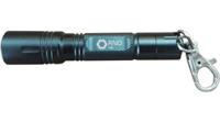 rnd-510-00003 Pen Torch with Key Fob Black/Aluminium