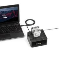 sdock2u33 StarTech.com USB 3.0 Hard Drive Docking Station for 2 Drives SATA Hard Drive 2.5 x 3.5in
