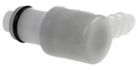 plcd23004 Colder Products Hose Connector, Elbow Hose Tail Coupling, NPT 1/4in 1/4in ID, 8.3 bar