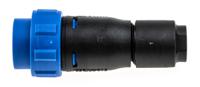 px041002p5560 Bulgin Circular Connector, 2 Contacts, Cable, Miniature Connector, Plug, Male, IP68, Buccaneer 400 Series
