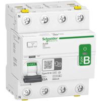 a9z66463 Schneider Electric iID RCCB, 63A, 4 Pole, 500mA, Type B-SI, 400V ac