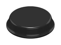 sj6344 3M Cylindrical PUR Self Adhesive Feet, 19.0mm diameter x 4mm height