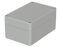 03216000 Bopla Euromas Series Light Grey ABS Enclosure, IP66, Light Grey Lid, 120 x 80 x 60mm