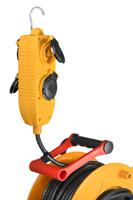1233221 brennenstuhl 38.5m 4 Socket Type E - French Cable Reel Open Reel, 230 V, IP44