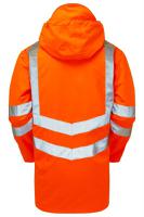 pr499-xl PULSAR PR499 Orange Unisex Hi Vis Winter Jacket, XL