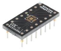 w13102rc Winslow Straight Through Hole Mount 0.5 mm, 2.54 mm Pitch IC Socket Adapter, 16 Pin Female QFN to 16 Pin Male DIP