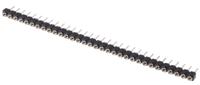 sib-132-s001-95 E-TEC SIB Series Straight Through Hole Mount PCB Socket, 32-Contact, 1-Row, 2.54mm Pitch, Solder Termination