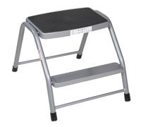 789-8481 RS PRO 2 Tread Steel Steps 0.375m Platform Height