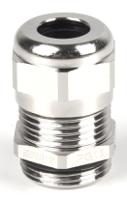 210-0600 RS PRO Metallic Nickel Plated Brass Cable Gland, M20 Thread, 6mm min., 12mm max., IP68