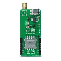 mikroe-4562 MikroElektronika NB IoT 2 Click BC66-NA Dual LTE (Cat M1 and NB-IoT) Add On Board for mikroBUS socket 698 →