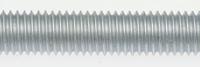 530-359 RS PRO Zinc Plated Steel Threaded Rod, M12, 1m