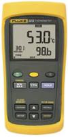 3621096 Fluke 53 II Wired Digital Thermometer for Industrial Use, E, J, K, N, R, S, T Probe, 1 Input(s), +1767°C Max, ±0.05 %