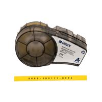 m21-125-c-342-yl Brady R4300 Heat Shrink Heat Shrink Cable Marker, Black on Yellow, 1.17 → 2.8mm Cable, M21-125-C-342-YL