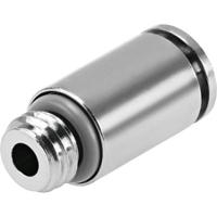 npqh-dk-g18-q10-p10 Festo NPQH-DK Series Push-in Fitting, G 1/8 to Push In 10 mm, Threaded Connection Style, NPQH-DK-G18-Q10-P10