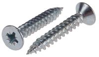 521-226 RS PRO Pozidriv Countersunk Steel Wood Screw, Bright Zinc Plated, No. 10 Thread, 1.1/4in Length