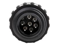 c016-30h006-110-12 Amphenol Industrial Circular Connector, 6 Contacts, Cable, Standard Connector, Plug, Male, IP67, Ecomate M Series