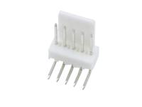 22-05-7058 Molex 7395 Series Right Angle Through Hole Pin Header, 5 Contact(s), 2.54 mm Pitch, 1 Row, Unshrouded