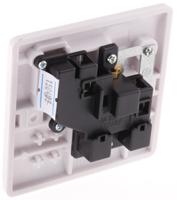 775-8056 RS PRO White 1 Gang Plug Socket, 1 Pole Poles, 13A, Type G - British, Indoor Use