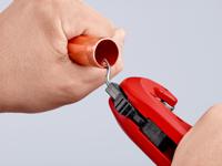 90-31-02-bk Knipex TubiX® Pipe cutter 6 → 35 mm, Cuts Special Steel with Ball Bearings High quality