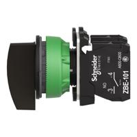 xb5fj53 Schneider Electric Spring Return Selector Switch - (DPST) 30mm Cutout Diameter 3 Positions