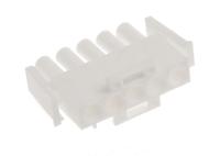 350809-1 TE Connectivity, Universal MATE-N-LOK Male Connector Housing, 6.35mm Pitch, 5 Way, 1 Row