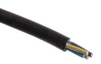 773-9067 RS PRO 1.5 mm² 4 Core Power Cable, H07RN-F, Black CPE, 50m