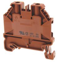 5850400554 Wieland 58.504.0055.4 WT 4 Series Brown, Single-Level, Screw Termination, ATEX