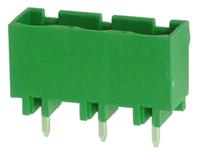 874-5394 RS PRO, 7.62mm Pitch, 3 Way, , Pluggable Terminal Block, Header, Through Hole, Solder Termination