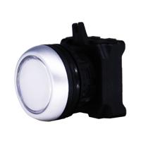 188-1145 RS PRO White Illuminated Spring Return Push Button Head, 22mm Cutout, IP65