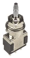 mpa-106-f KNITTER-SWITCH Miniature Push Button Switch, Momentary, Panel Mount, 6.4mm Cutout, SPDT