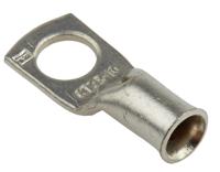 531-087 RS PRO Uninsulated Tubular Ring Terminal, M10 Stud Size to 25mm² Wire Size