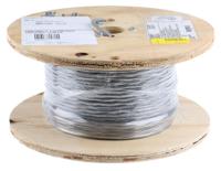 2421c-sl033 Alpha Wire Alpha Essentials Communication & Control Control Cable, 2 Cores, 0.81 mm² 18 AWG, Screened, 100 m, Grey