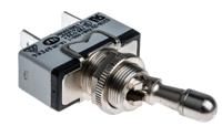 631h2-2v APEM Toggle Switch, Panel Mount, On-Off, SPST, Tab Terminal