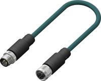 201-7135 RS PRO Female 4 way M12 to Male 4 way M12 Sensor Actuator Cable, 10 m