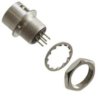 hr10a-7r-4pb73 Hirose Circular Connector, 4 Contacts, Panel, Miniature Connector, Socket, Male, HR10 Series