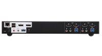 cs1942dp-at-g Aten 8 Port Dual Monitor USB DisplayPort KVM Switch, 3.5 mm Jack 4096 x 2160 Maximum Resolution