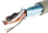 b964042-ge321 Alpha Wire ProTekt Series Data Cable, 4 Pairs, 8 Cores, 0.35 mm², Screened, 22 AWG, 50m, Screened Shield