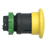 zb5as55 Schneider Electric Harmony XB5 Series Yellow Latching Push Button Head, 22mm Cutout, IP66, IP67, IP69(IP69K)