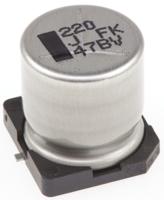eevfk1j221q Panasonic 220μF Aluminium Electrolytic Aluminium Electrolytic Capacitor 63V dc, Surface Mount - EEVFK1J221Q
