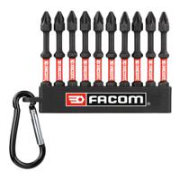 endjp101 Facom Screwdriver Bit 10 Pieces, Torx